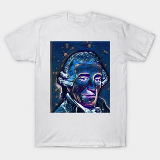 Joseph Haydn Dark Night Portrait | Joseph Haydn Artwork 5 T-Shirt